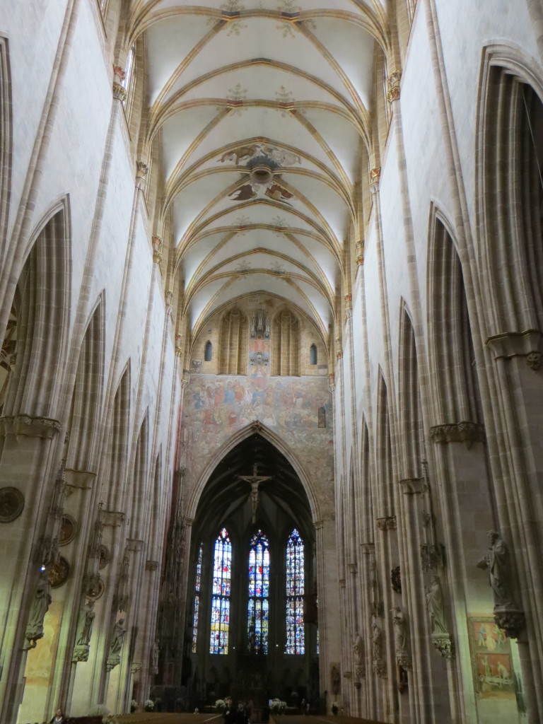 Vue intérieure de la cathédrale d'Ulm